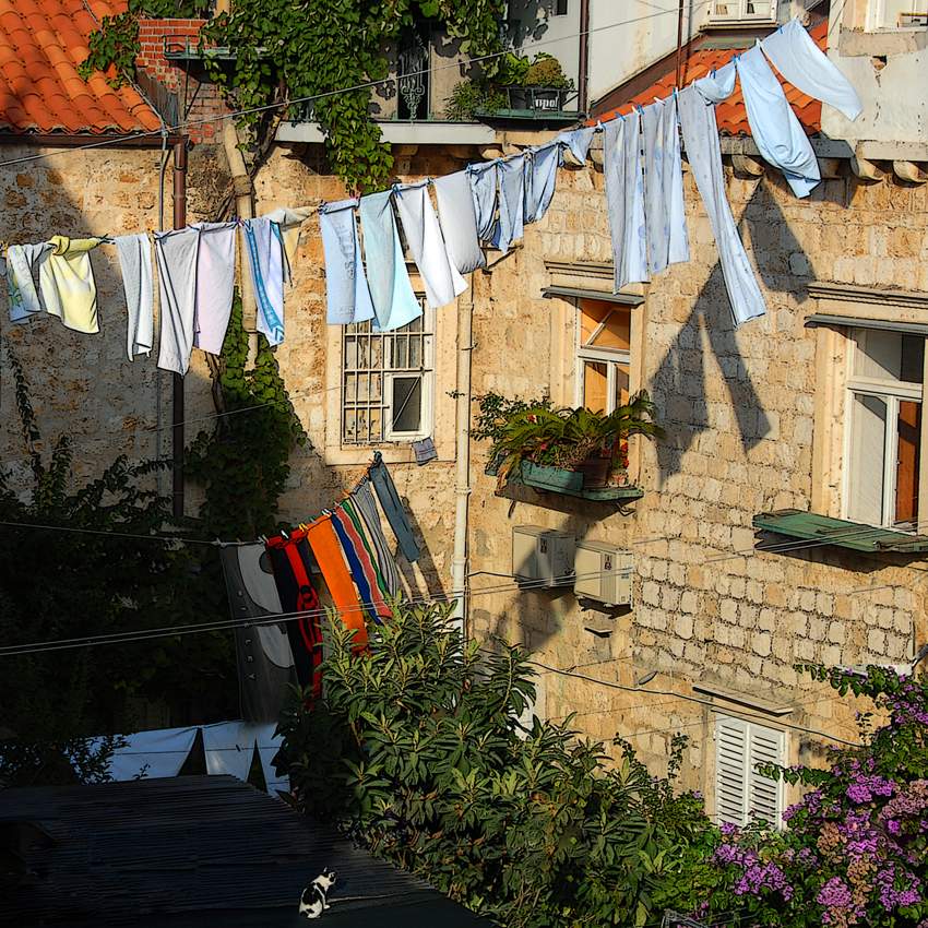 Печка, кошка, двор, окошко...