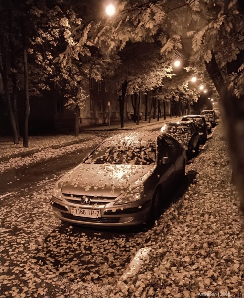 Ночь в городе...