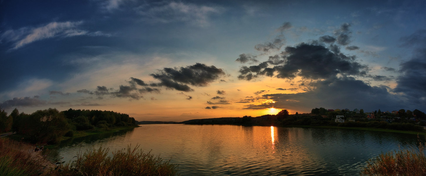 Сентябрьский вечер на Дубровском