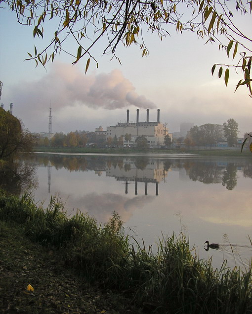 утро города