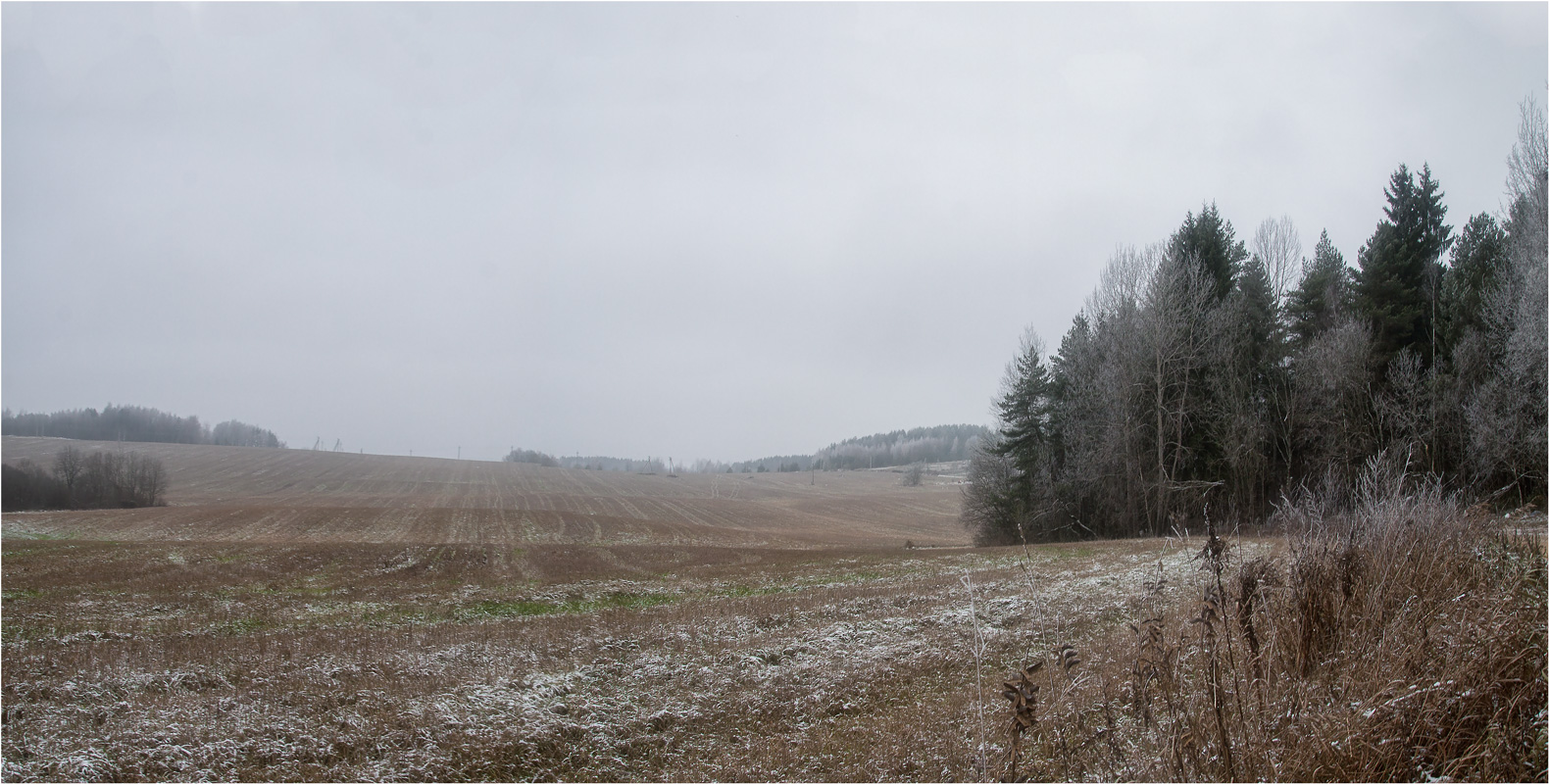 Морозное утро