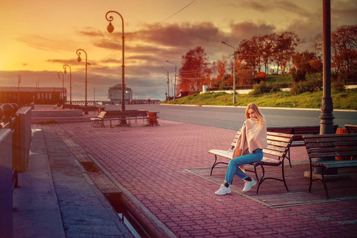 Жёлтый вечер