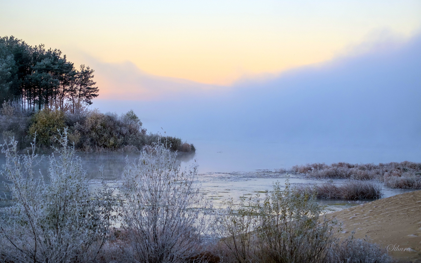 Осенние заморозки.