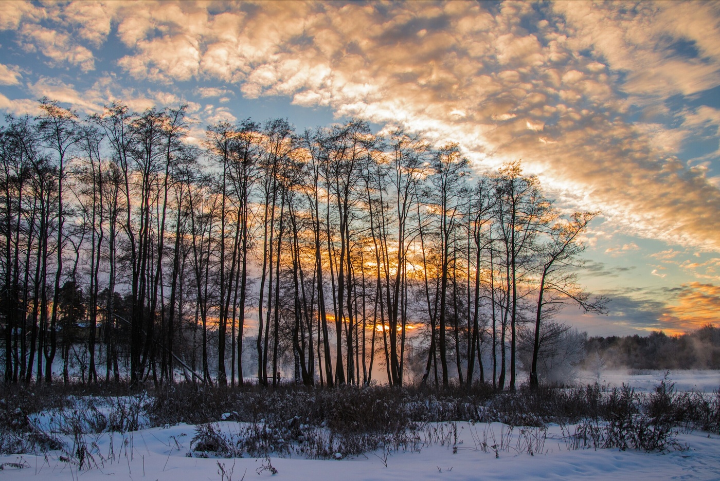 Зимний закат