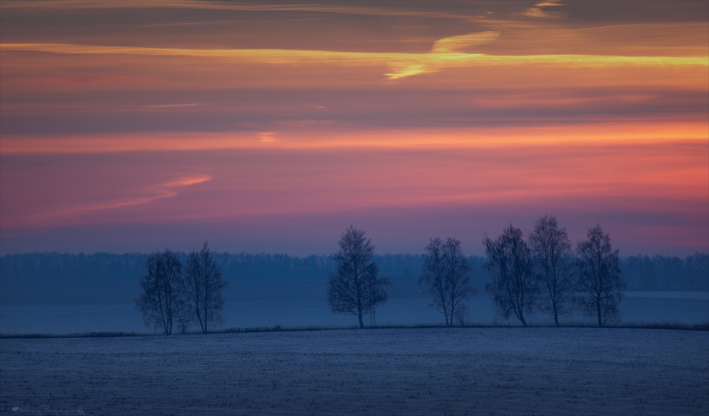 Цвета заката.