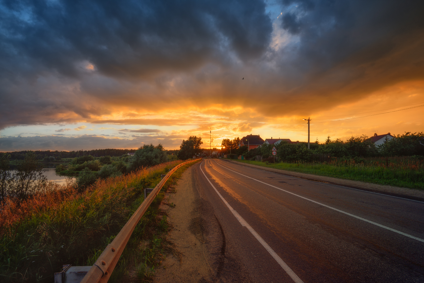 тревожный закат