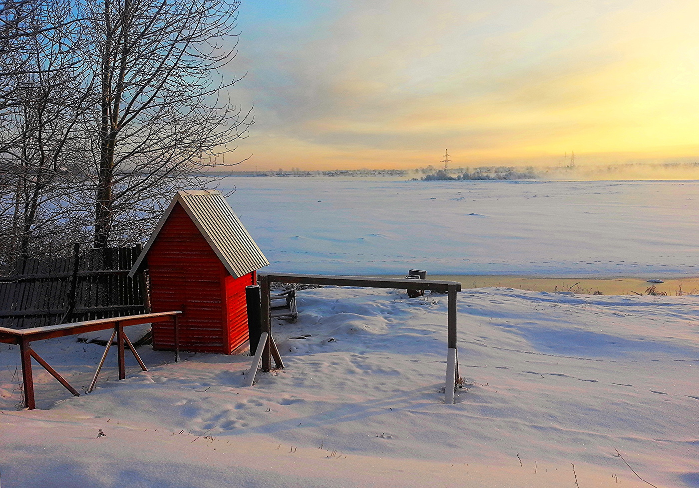 Заснеженная пятница