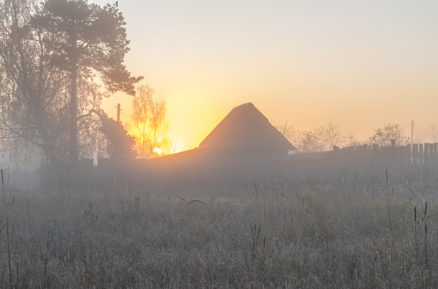 За околицей