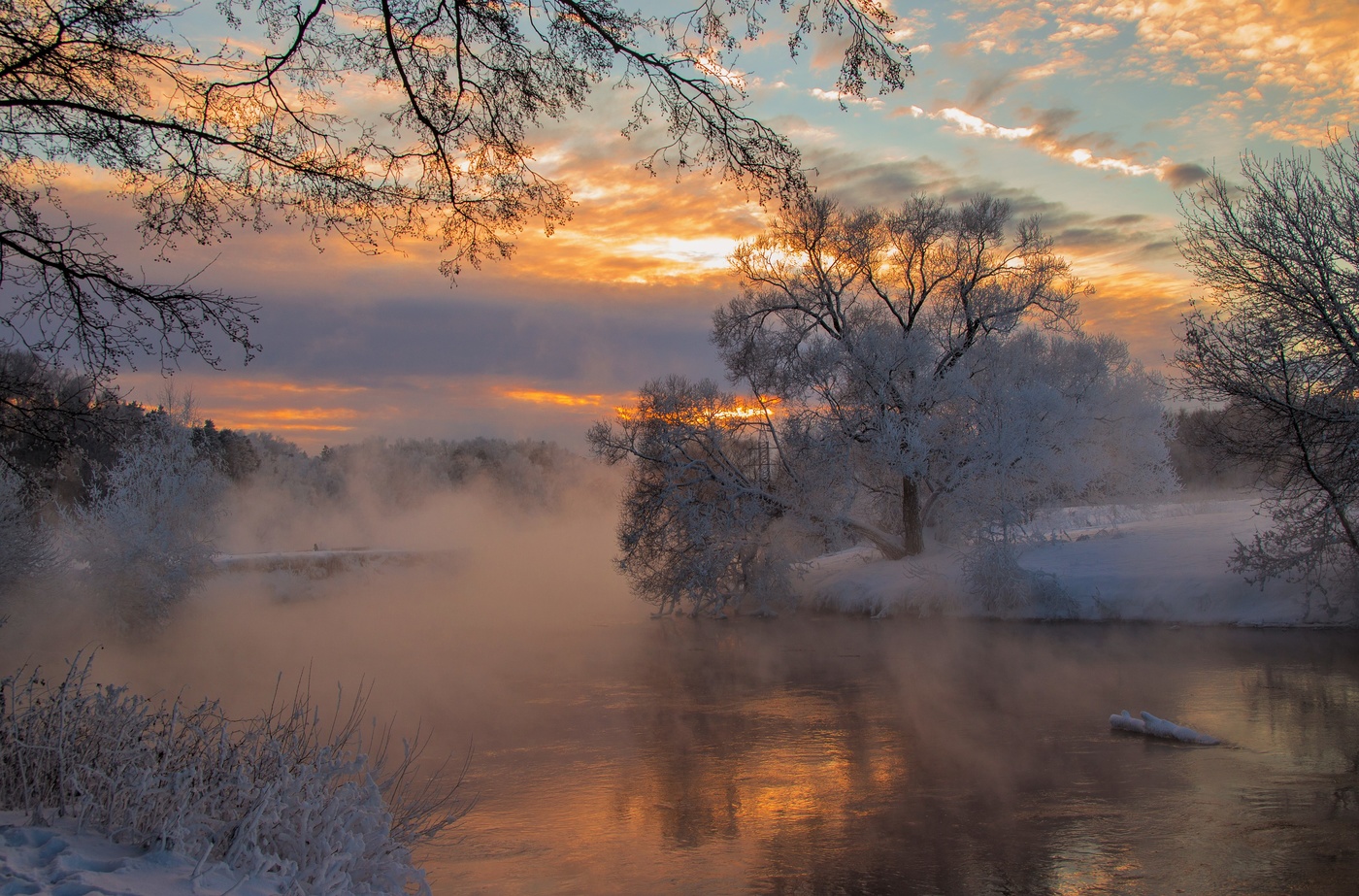 зимний пейзаж