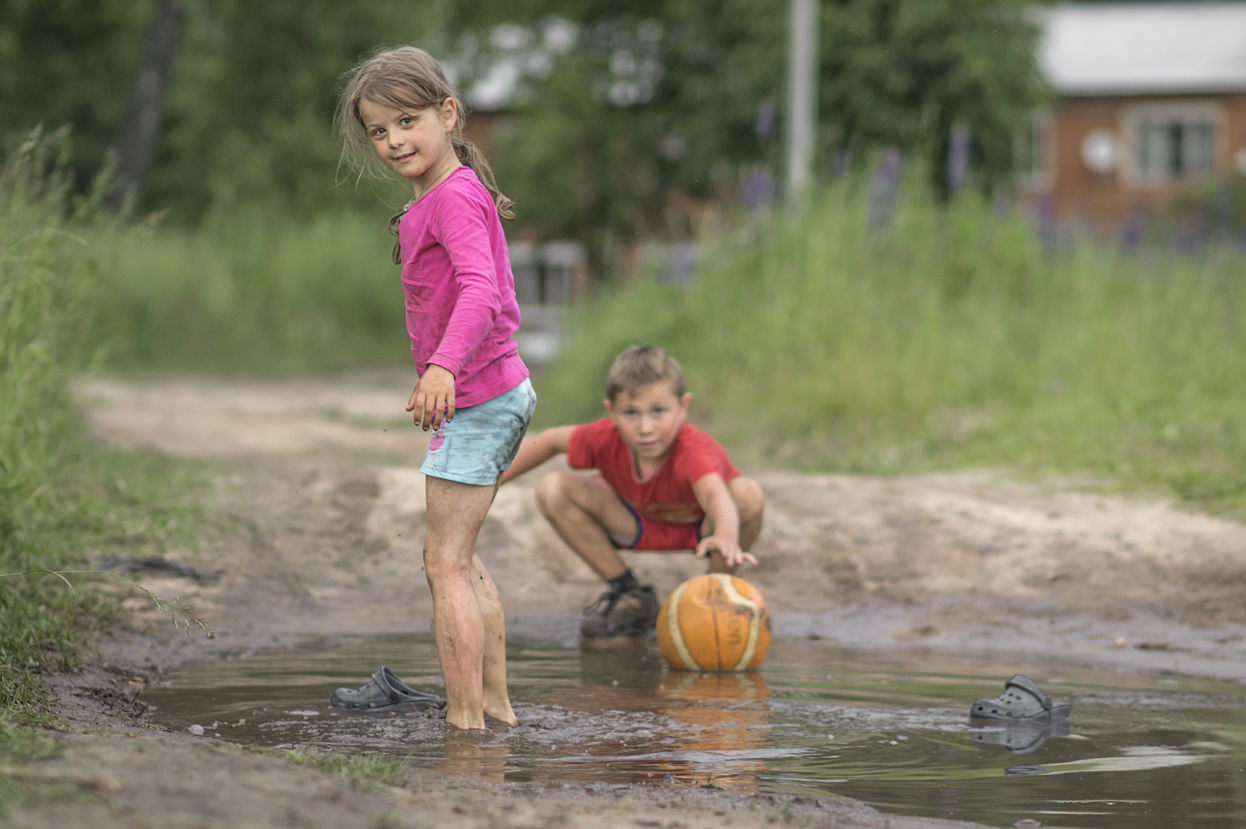 хорошо в деревне летом ..