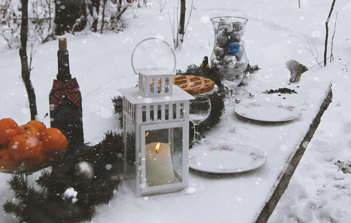 У нас гости...