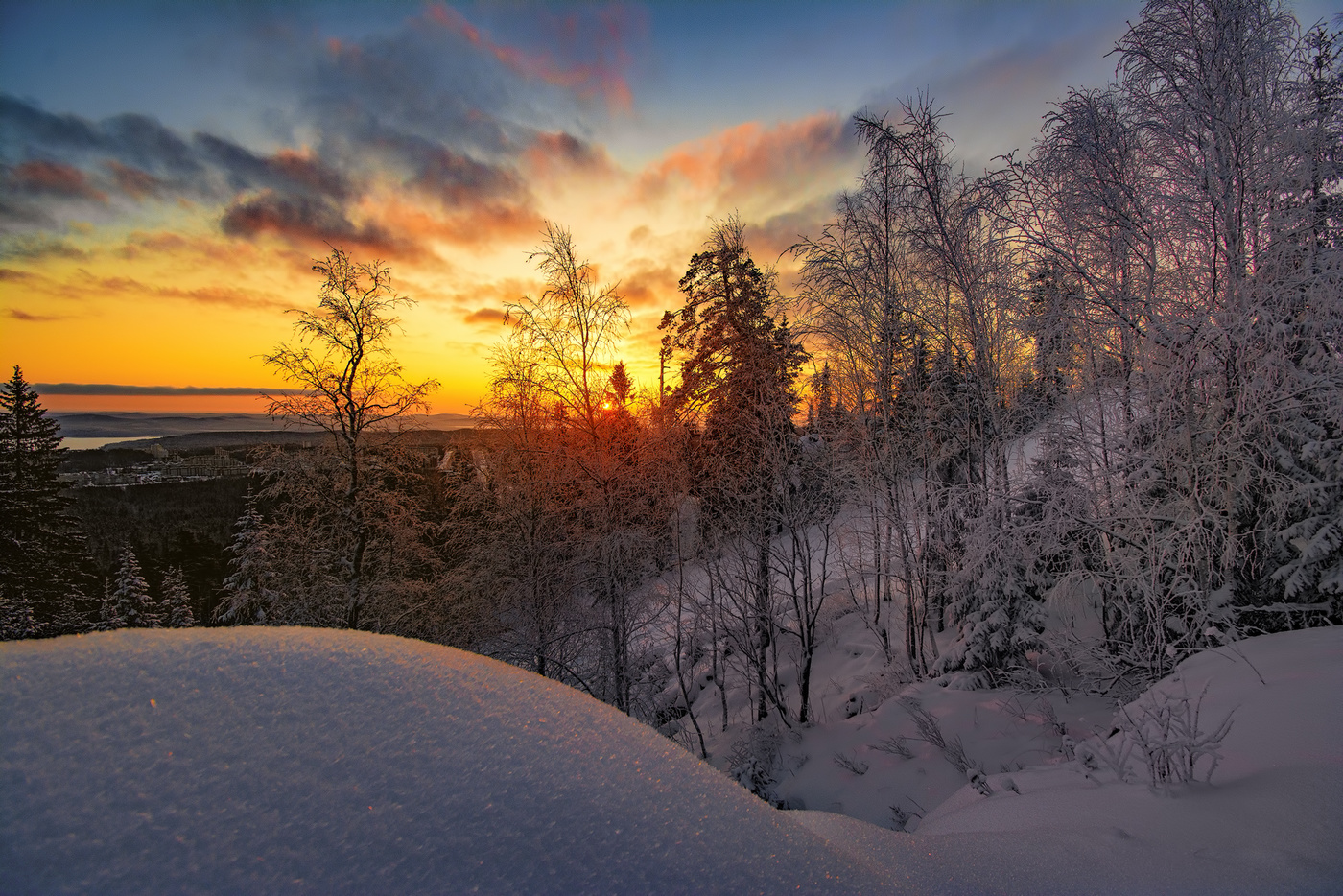 Утреннее солнце