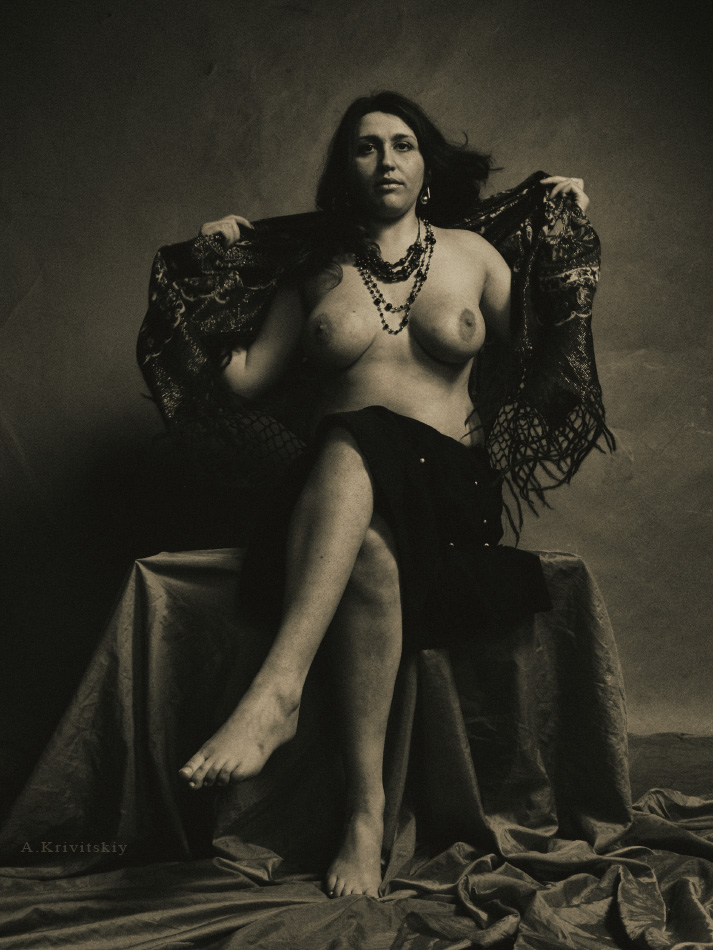 Portrait. Underground studio A. Krivitsky.