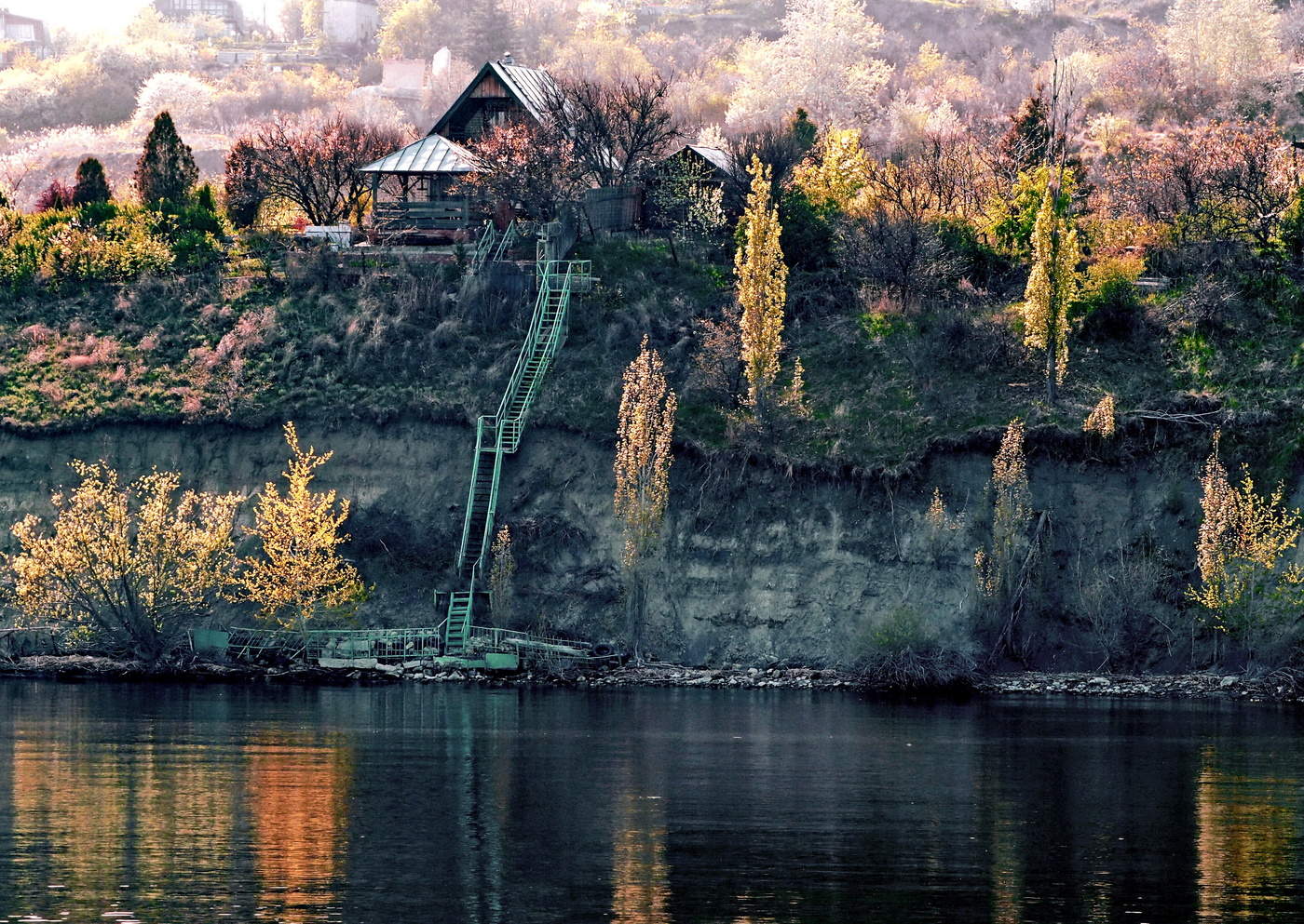 Волжские берега.