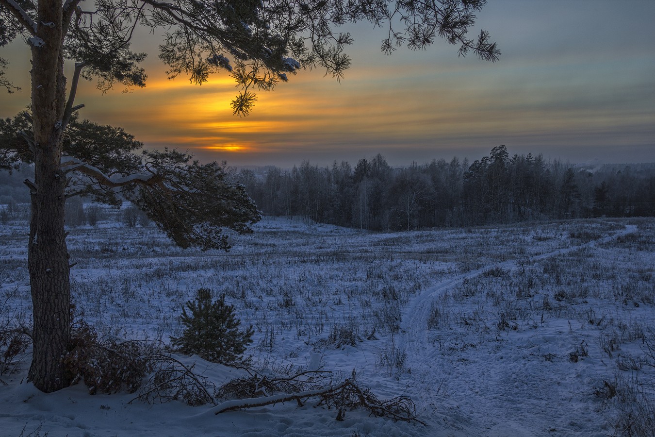 Время предзакатное.