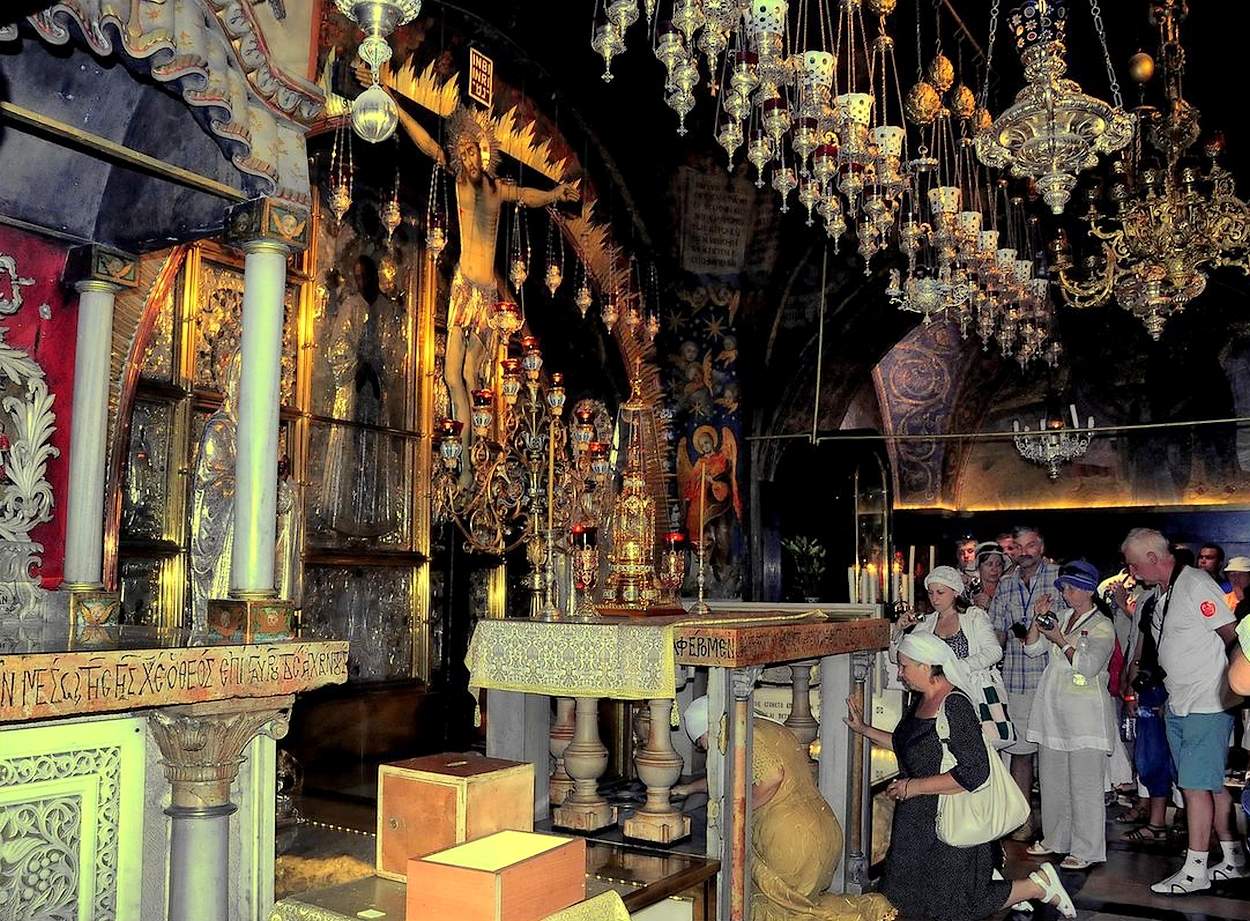 Алтарь на Голгофе