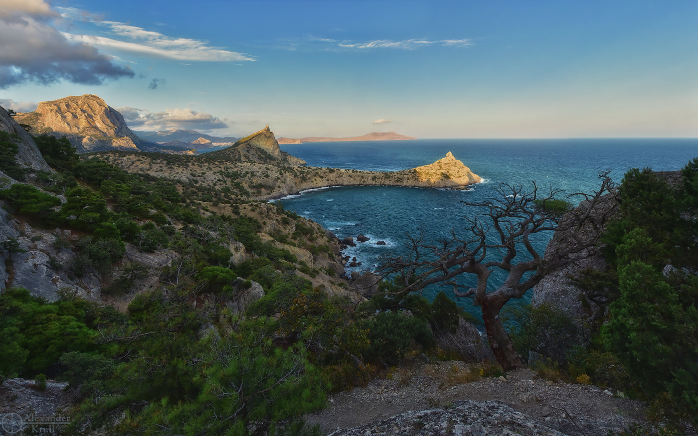 На Новый Свет опускался вечер...