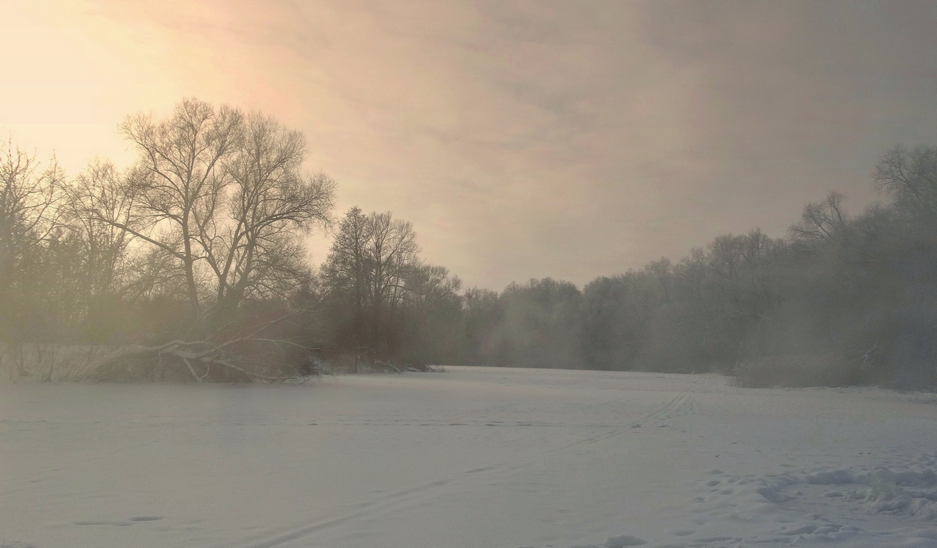 Морозный, туманный декабрь