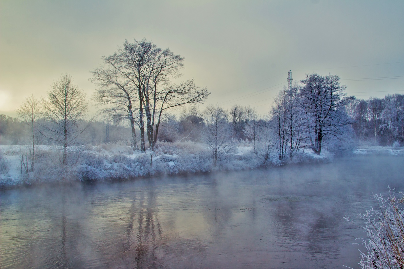 "немного солнца в холодной воде..."