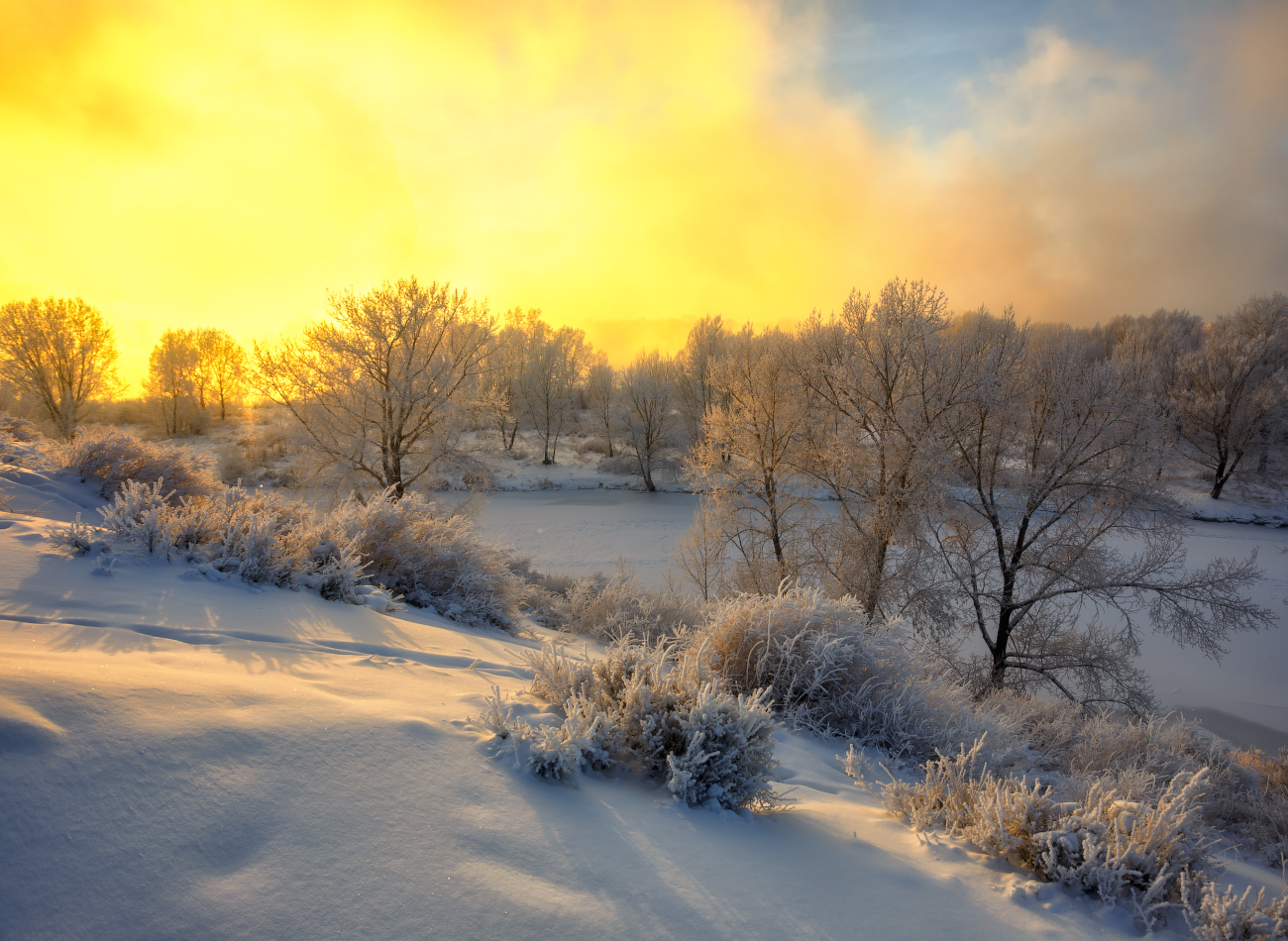 Зимний вечер