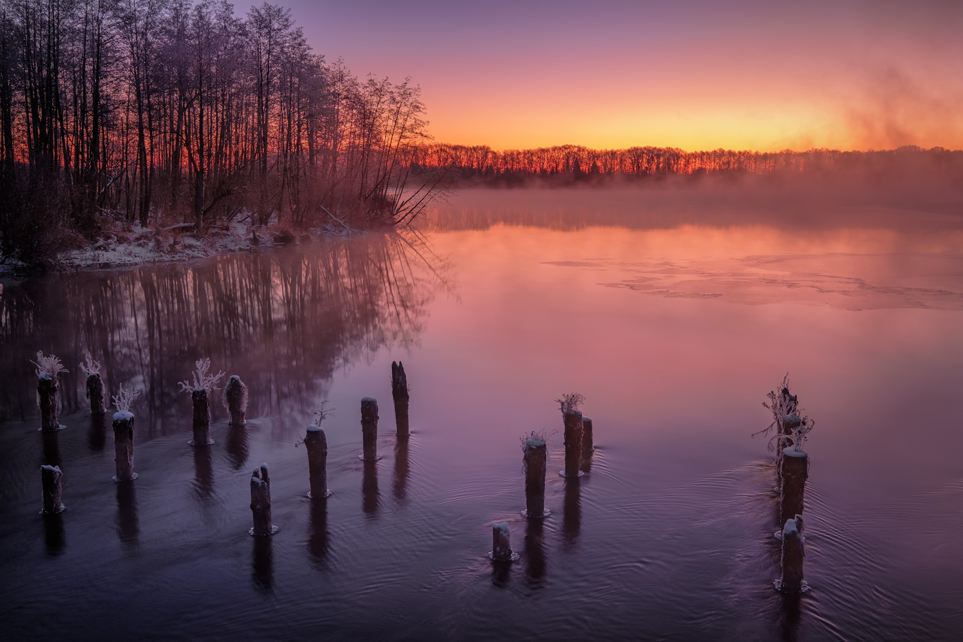 Остатки старого моста