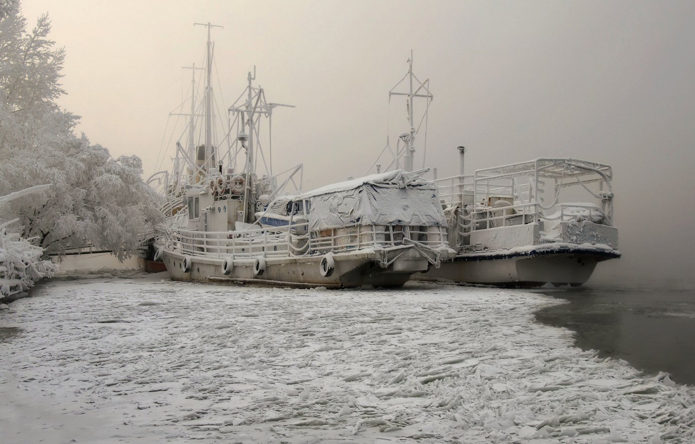 Зимний сон кораблей.