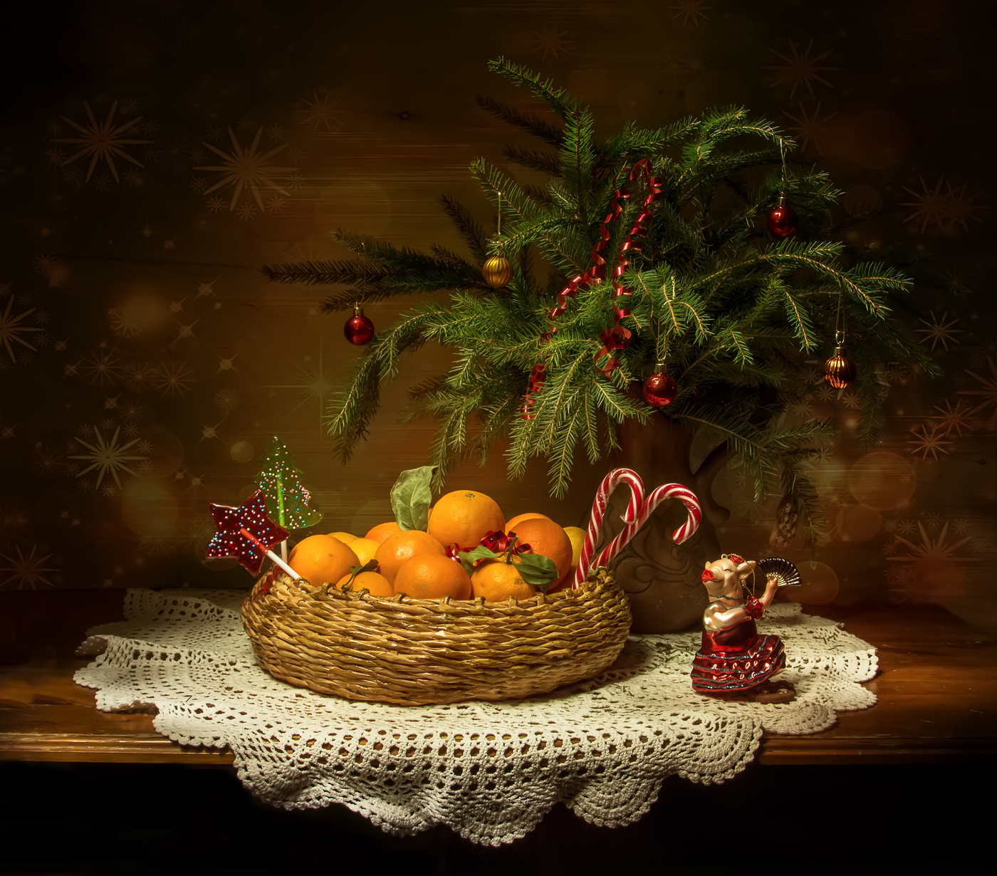 С новым 2019 годом хрюшки!