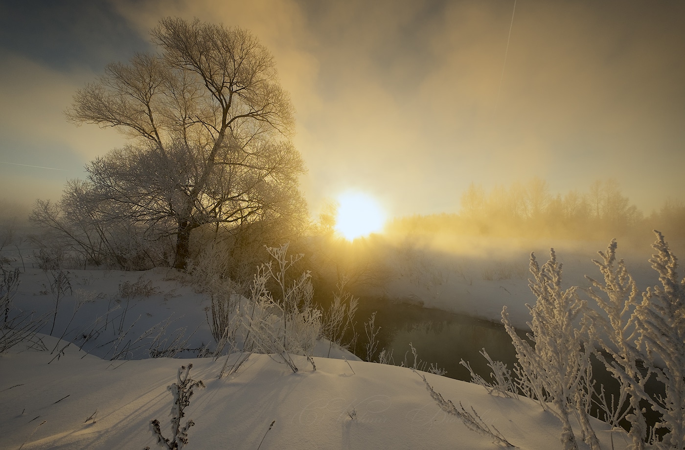 Светотень в морозный день