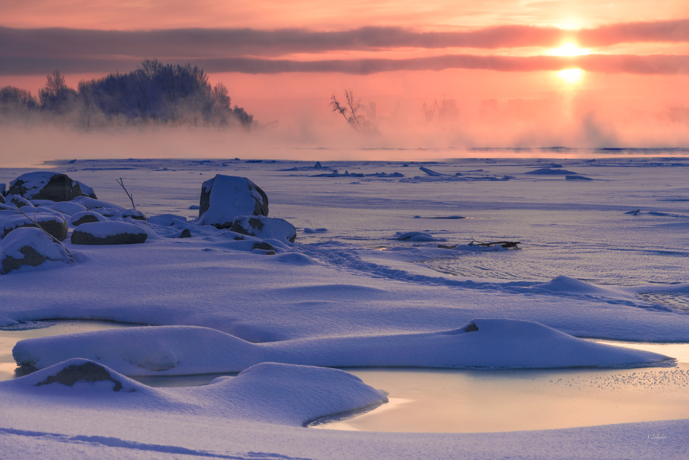 Вот такой он январь