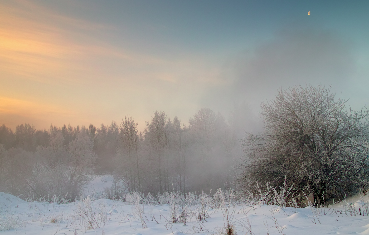 Серебристая песня морозного утра.