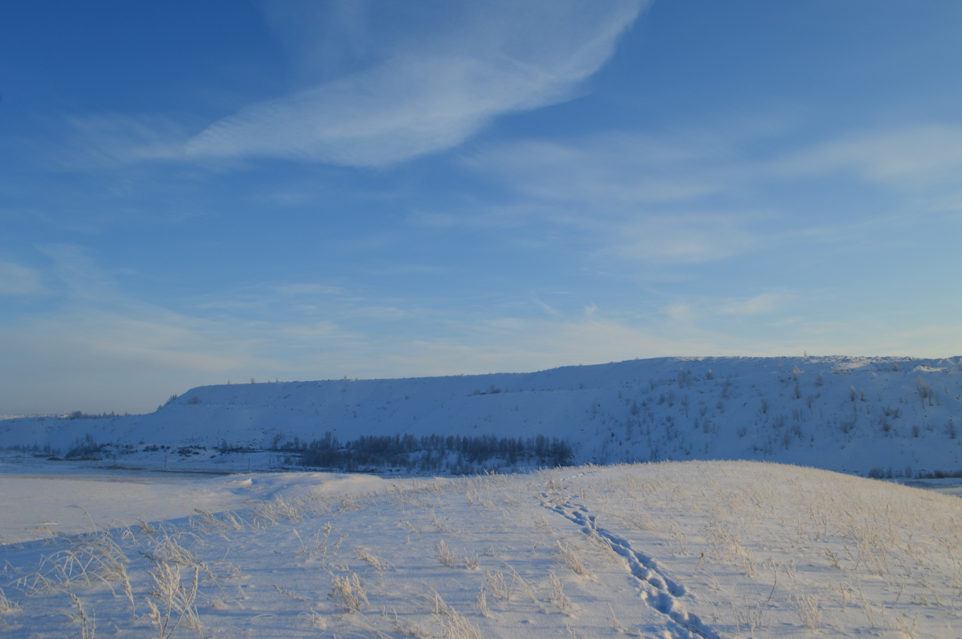 в голубых тонах