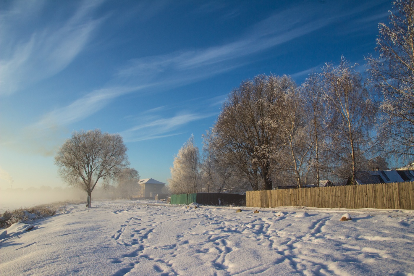 Зима, декабрь