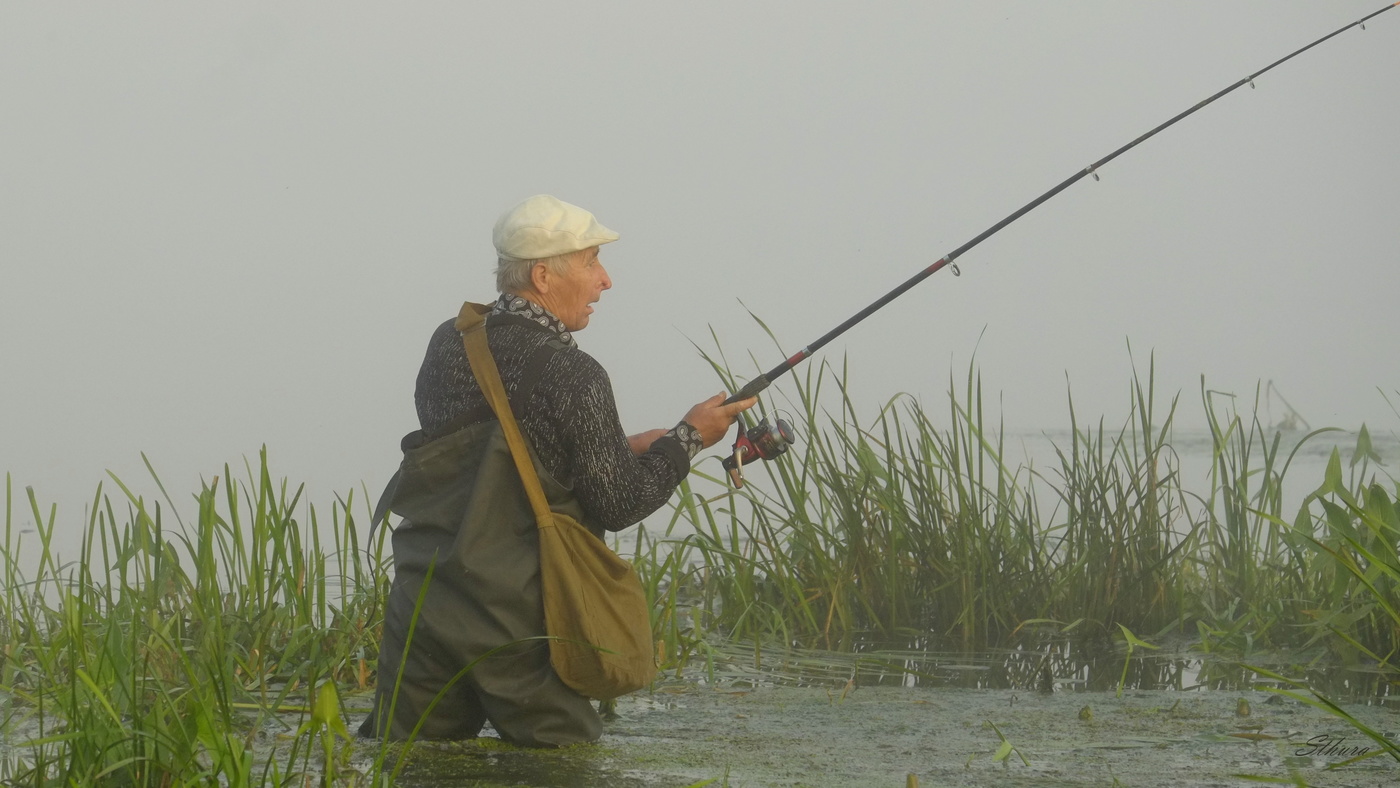 Первый заброс.