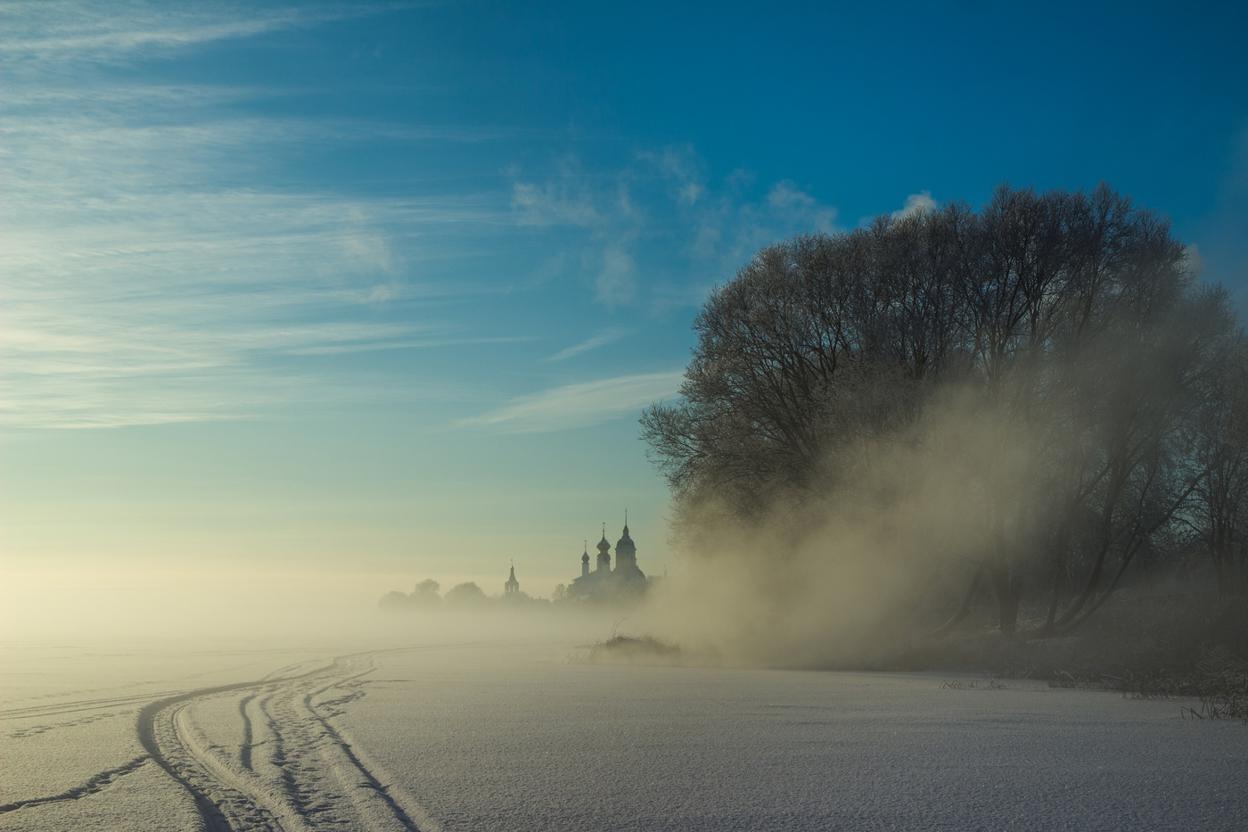 в туманном декабре