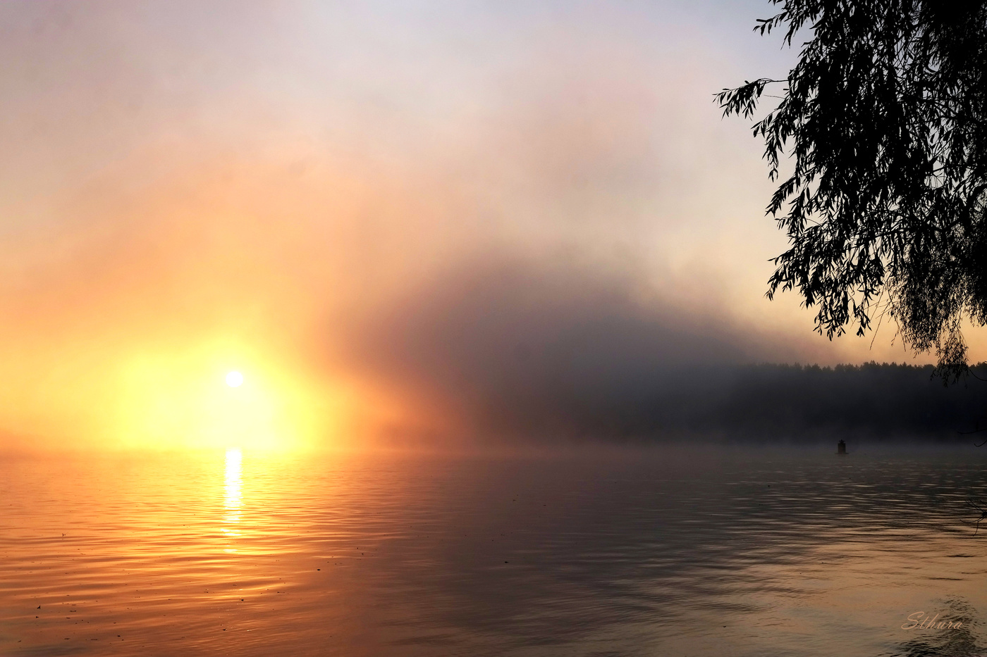 Утро на Оке.