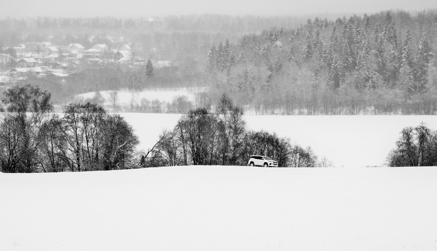 "Ослепительная снежность ..."