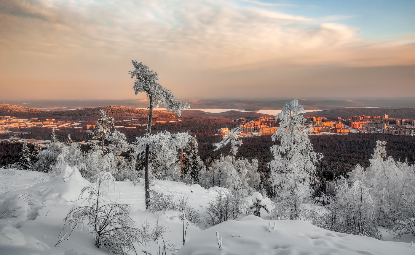 Белый, белый иней