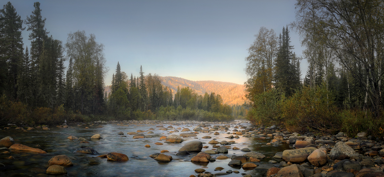 Сибирских речек перекаты..