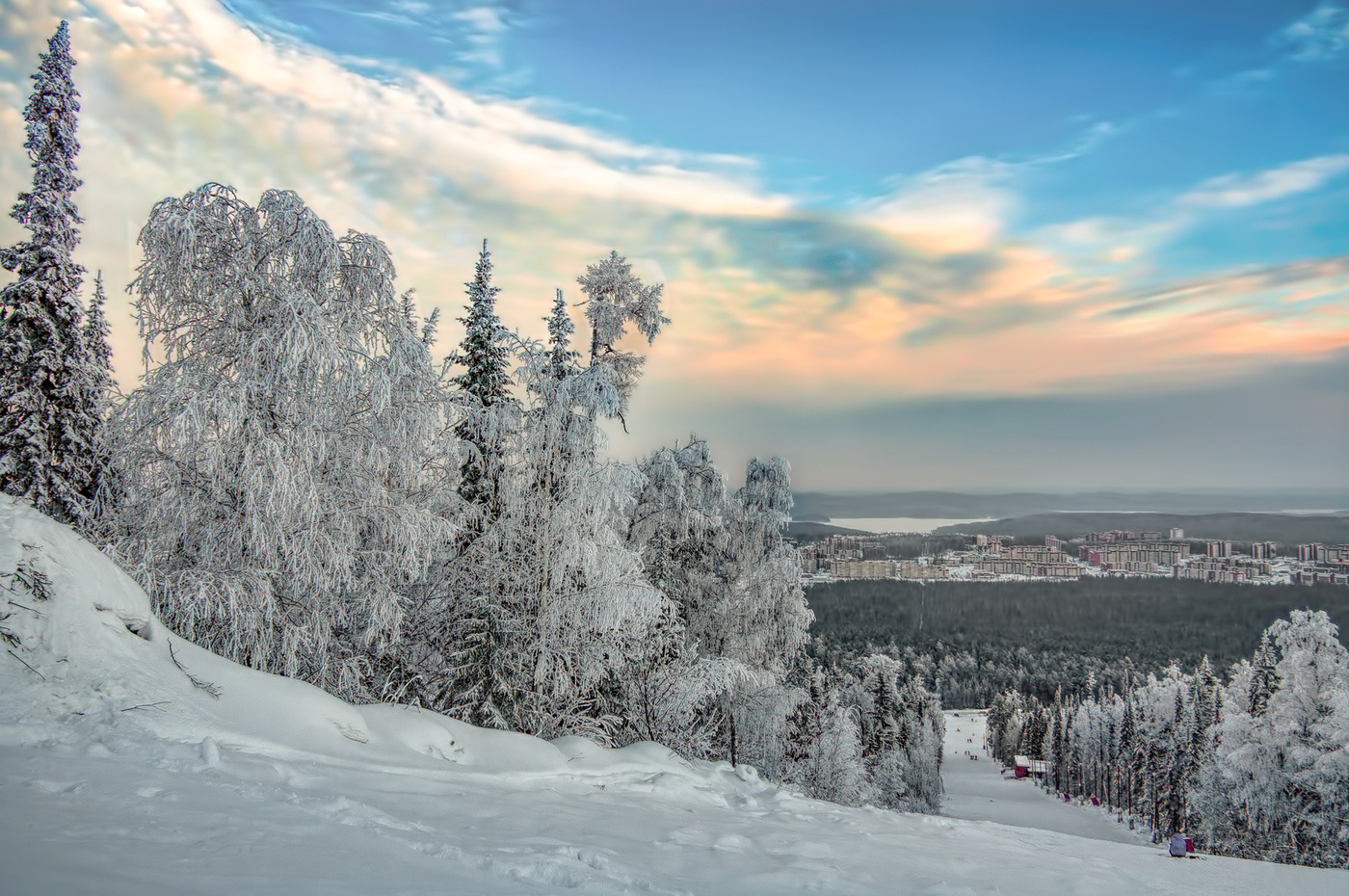 Вечерний спуск