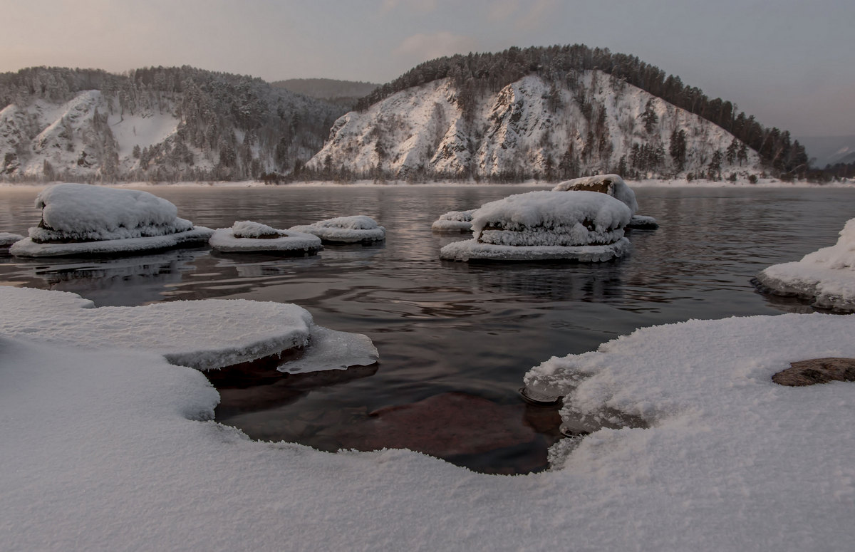 Плюшки на Енисее...