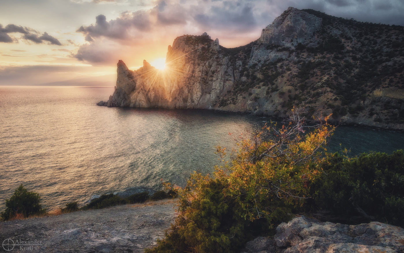 Черноморским вечером...