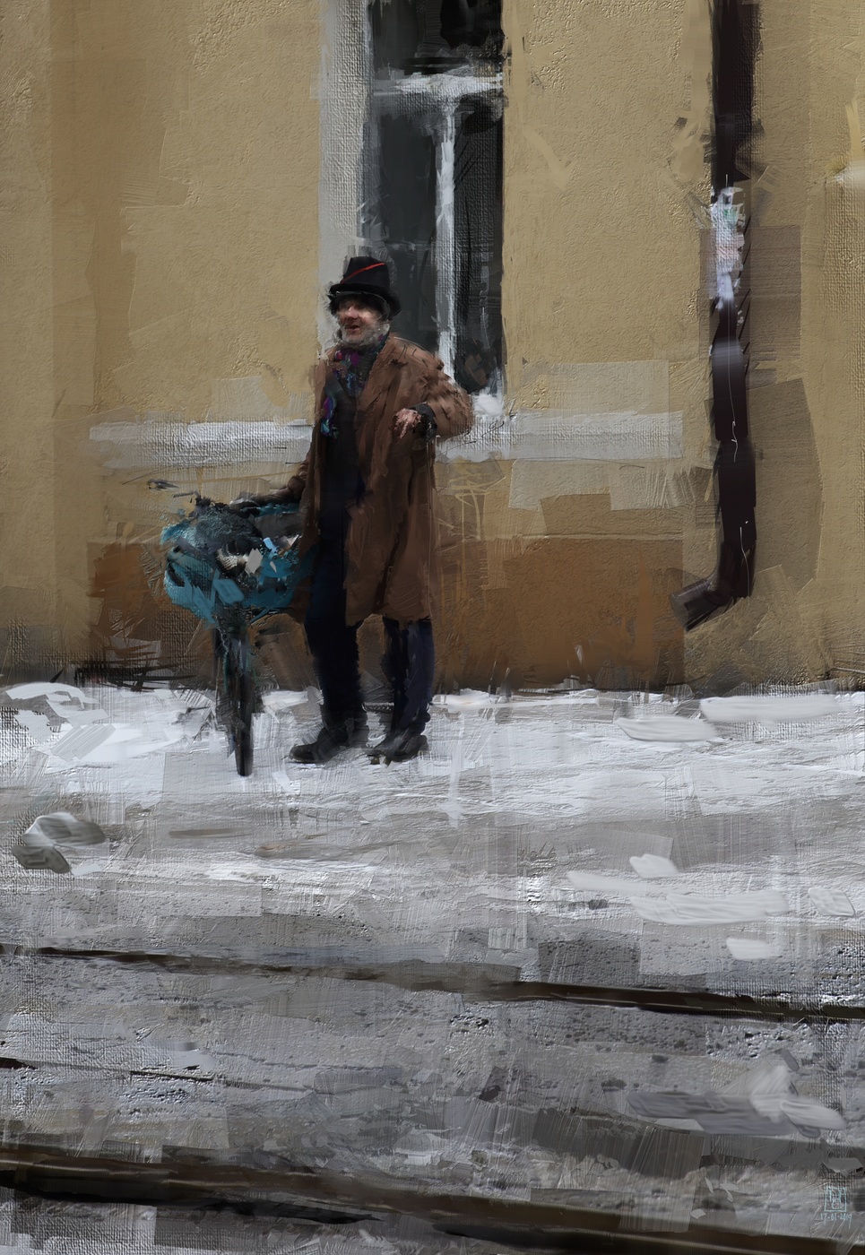 на другой стороне