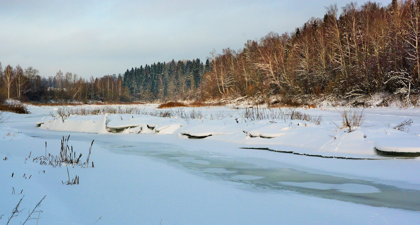 Зимняя речка ...