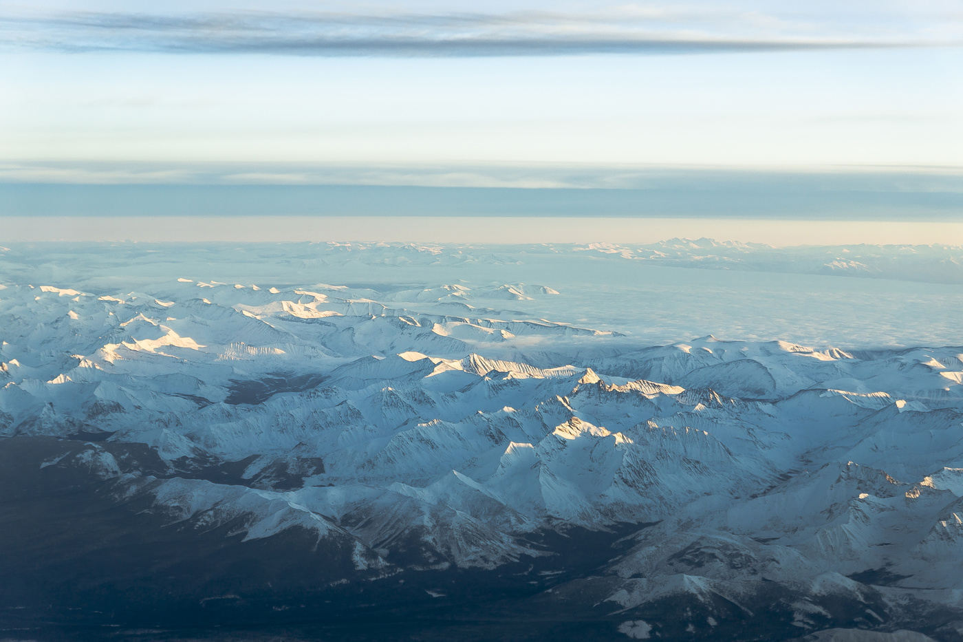 Байкал под облаками