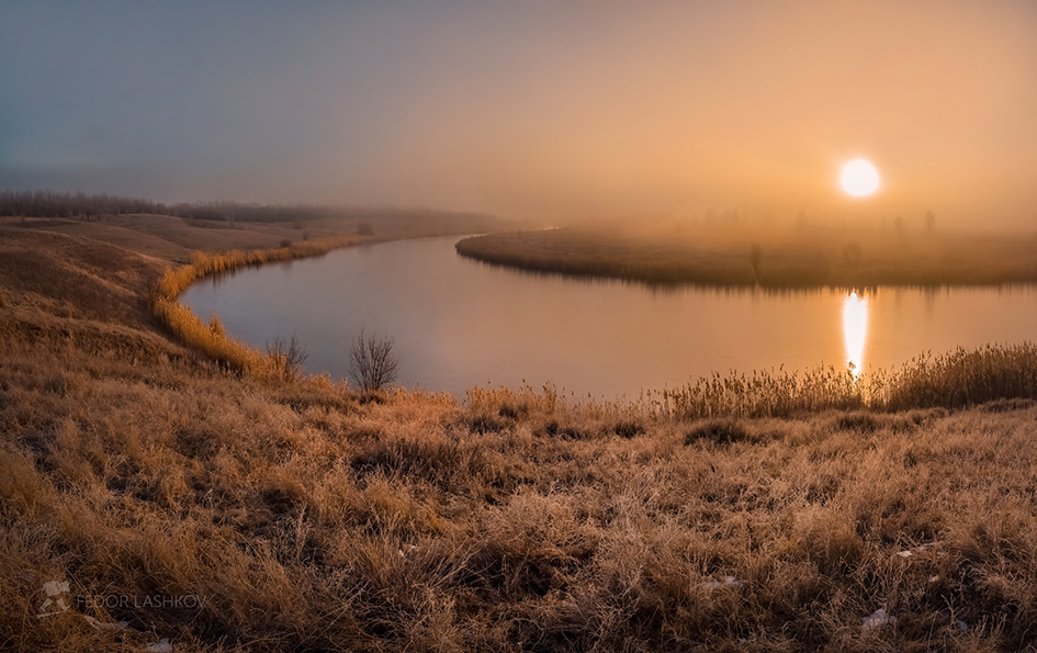 Степная река Малый Гок