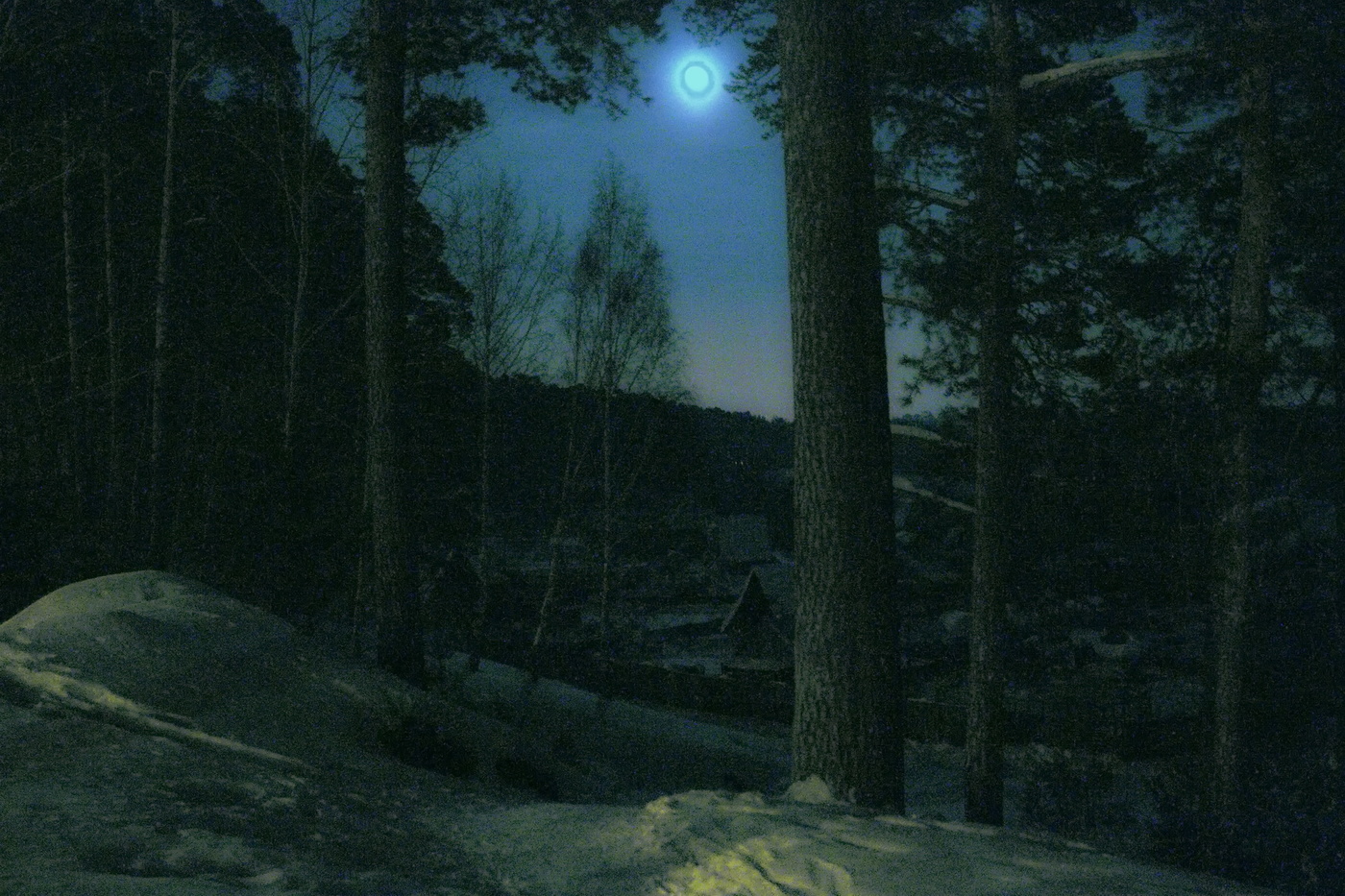 Лунная ночь.