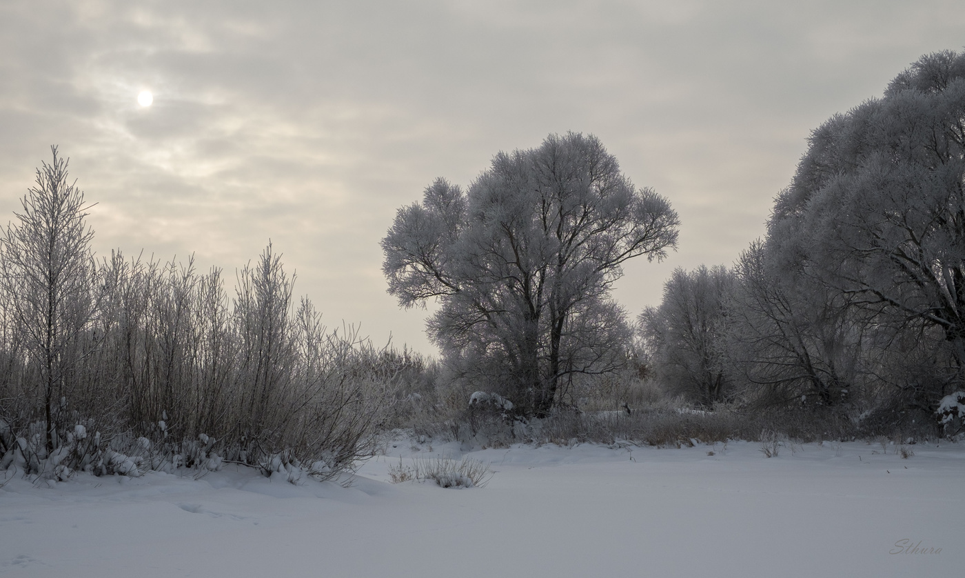 Пасмурный день.