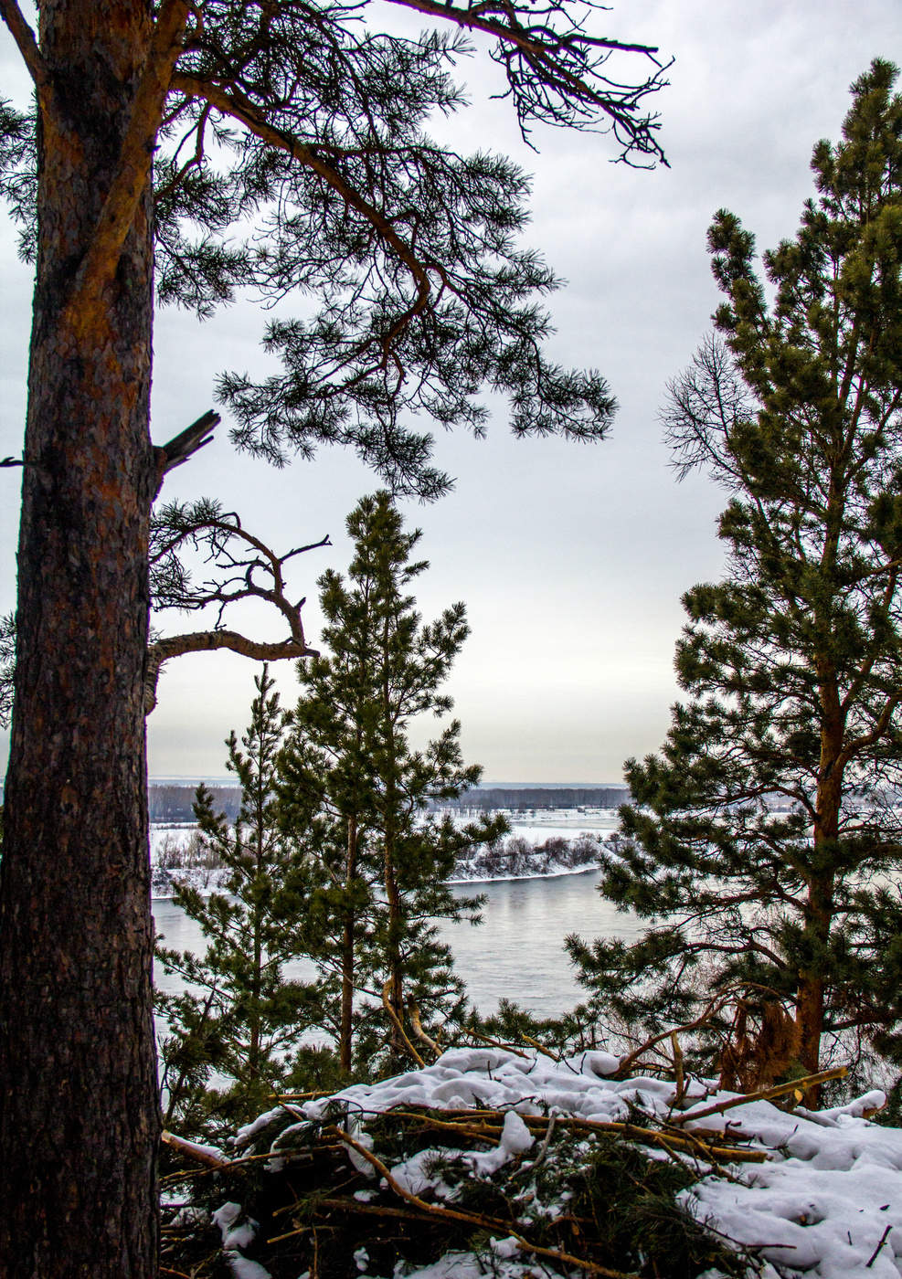 Вид на Енисей