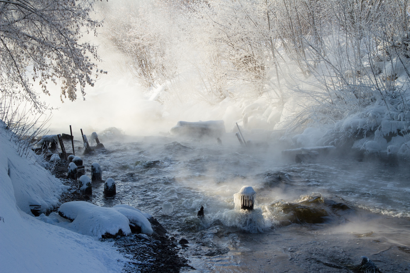 речка с характером