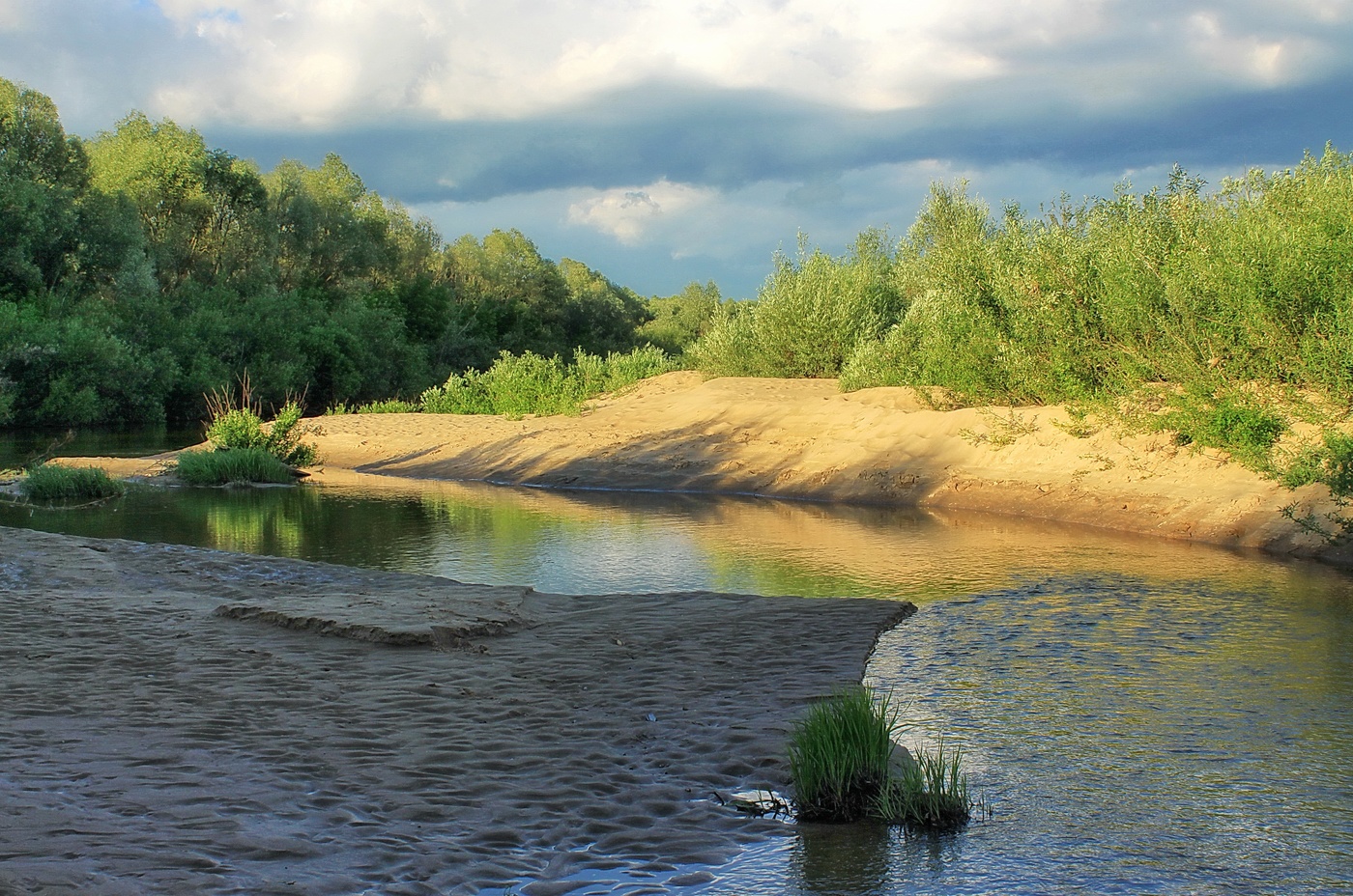 речной этюд